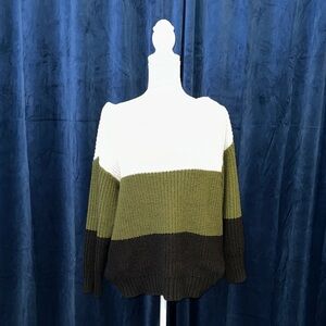 Color Block Women's Sweater